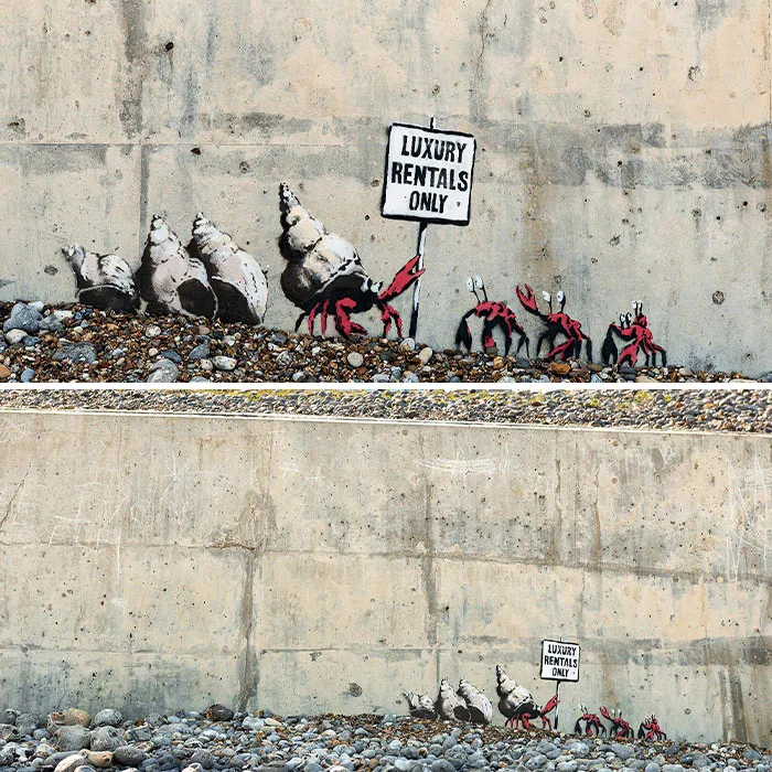On A Sea Wall In Cromer, Norfolk