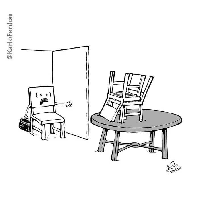 Este artista crea divertidos cómics minimalistas sin diálogo (30 nuevas imágenes)