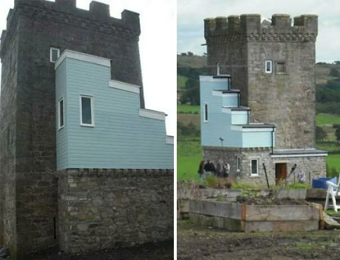 Las renovaciones hechas a una torre de 500 años de antigüedad