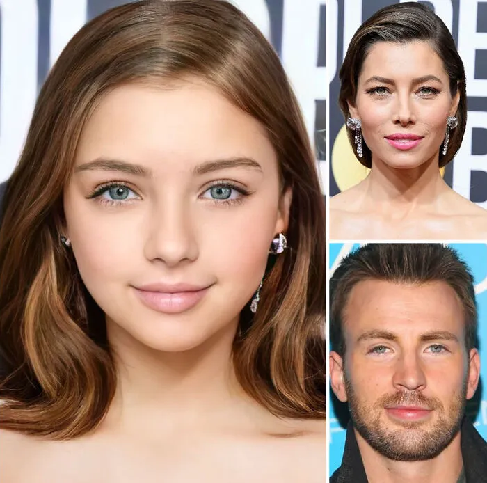 Chris Evans y Jessica Biel