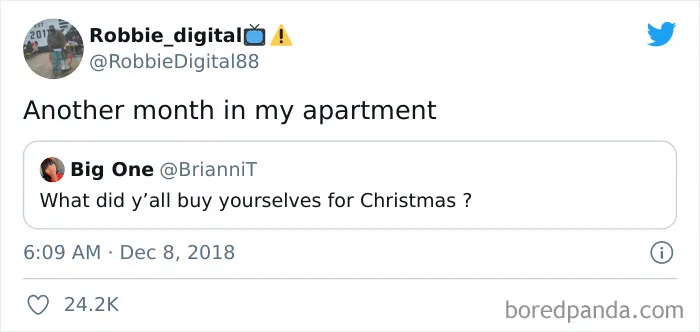 Santa Won’t Bring Me Rent Money