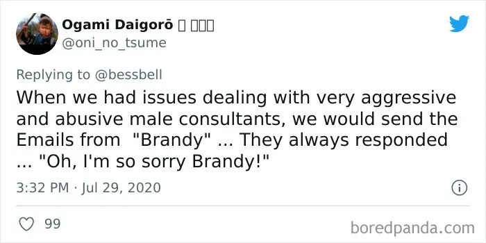 16 Times Women Saw How Males Are Treated Differently First-Hand By Inventing A "Male Colleague"