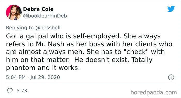 16 Times Women Saw How Males Are Treated Differently First-Hand By Inventing A "Male Colleague"