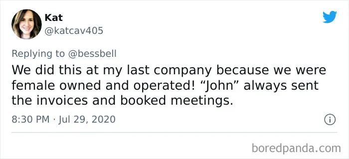 16 Times Women Saw How Males Are Treated Differently First-Hand By Inventing A "Male Colleague"