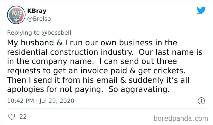 16 Times Women Saw How Males Are Treated Differently First-Hand By Inventing A "Male Colleague"