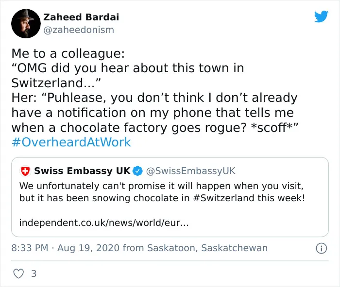 35 Times Twitter Users Shook Their Heads At The Things They Overheard At Work