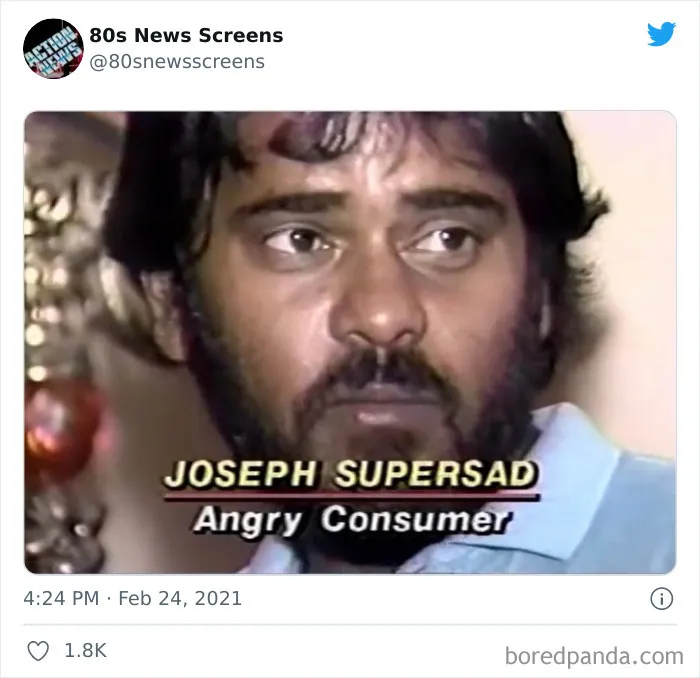 40 Funny And Weird Moments From The '80s And '90s News That Got Shared By This Twitter Page