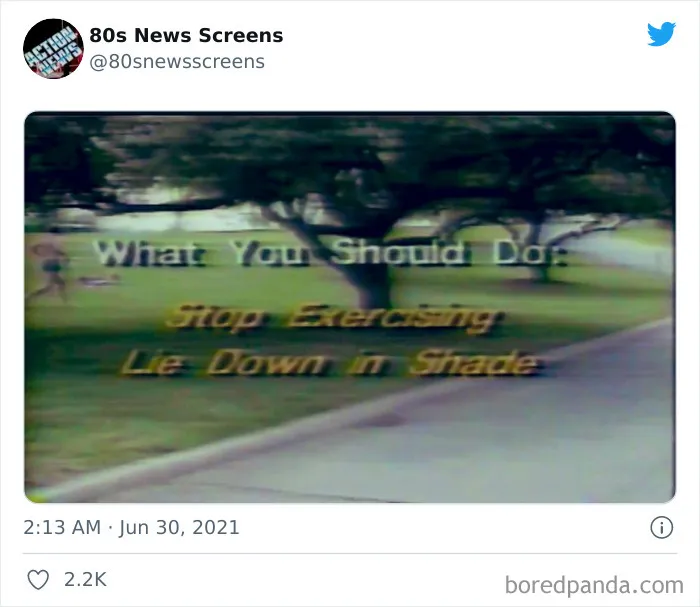 40 Funny And Weird Moments From The '80s And '90s News That Got Shared By This Twitter Page