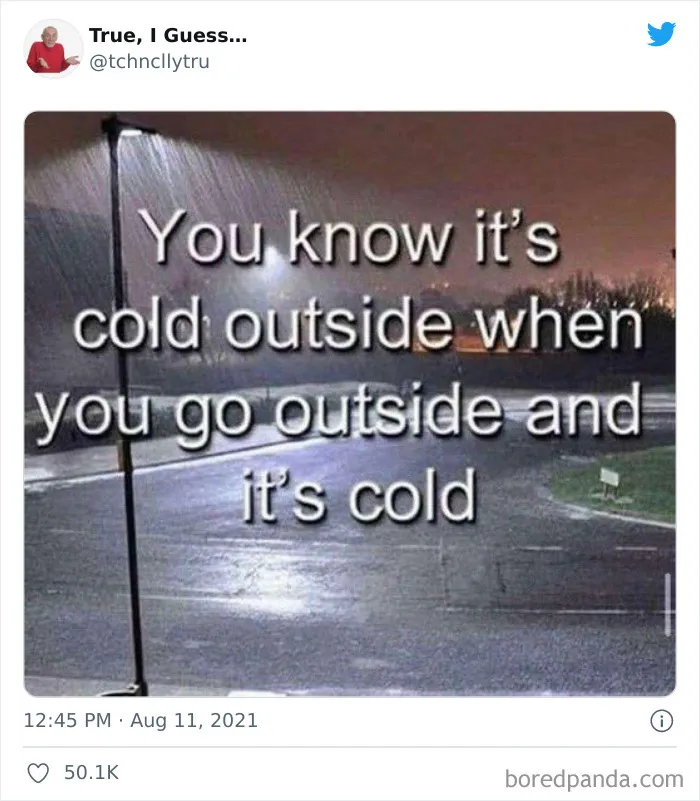 40 Funny And 'Technically True' Things, As Shared On This Twitter Account