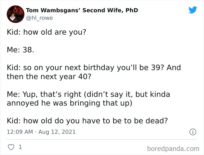 30 Instances Kids Were Unintentionally Hilarious By Not Understanding The Concept Of Age