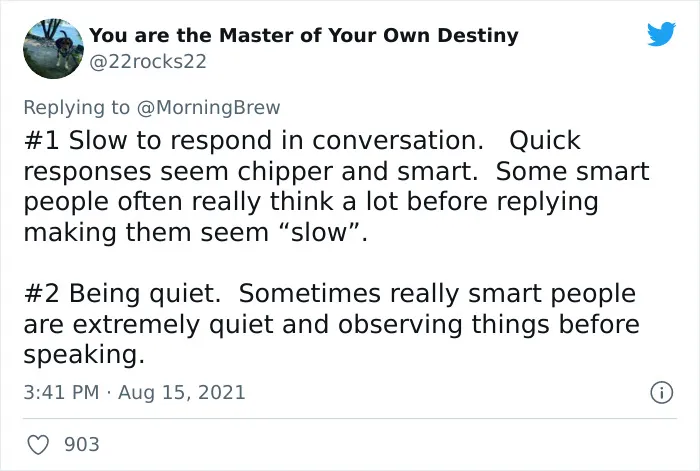 Twitter Users Share 30 Everyday Signs That Show A Person Is Very Smart But Others May Confuse Them With Stupidity