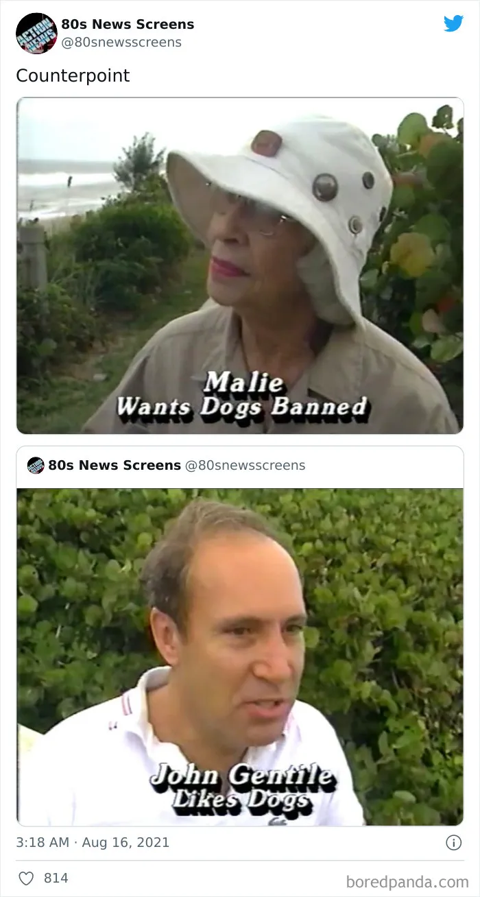 40 Funny And Weird Moments From The '80s And '90s News That Got Shared By This Twitter Page
