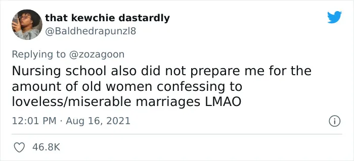 40 Nurses Joined This Viral Twitter Thread Sharing What Their Older Patients Have Confessed To Them