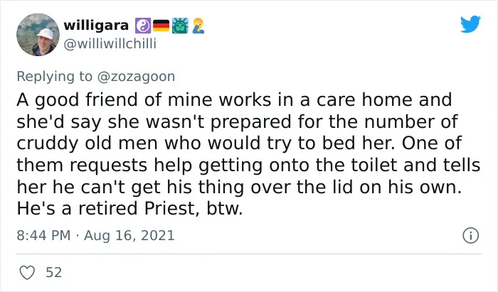40 Nurses Joined This Viral Twitter Thread Sharing What Their Older Patients Have Confessed To Them
