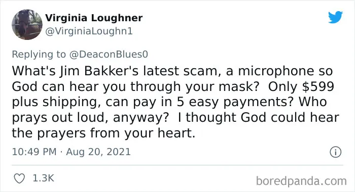 Televangelist Claims That God Can’t Hear Prayers Through A Mask, The Internet Reacts With 31 Hilarious Tweets