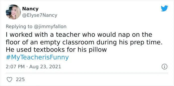 People Are Sharing Funny, Weird, And Embarrassing Stories About Their Teachers For Jimmy Fallon's Challenge (40 Pics)
