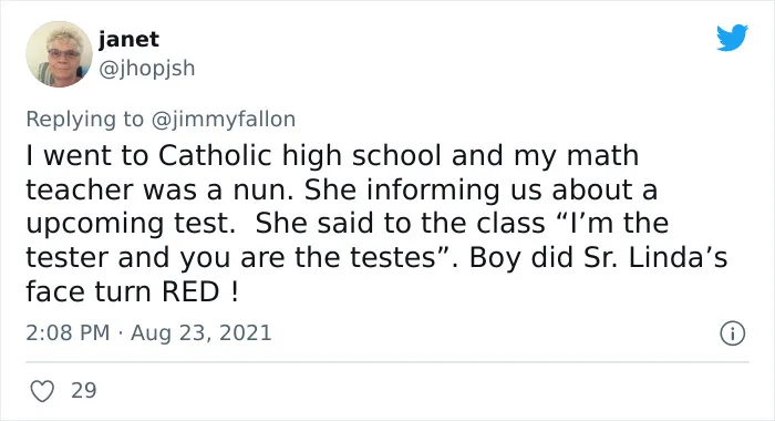 People Are Sharing Funny, Weird, And Embarrassing Stories About Their Teachers For Jimmy Fallon's Challenge (40 Pics)