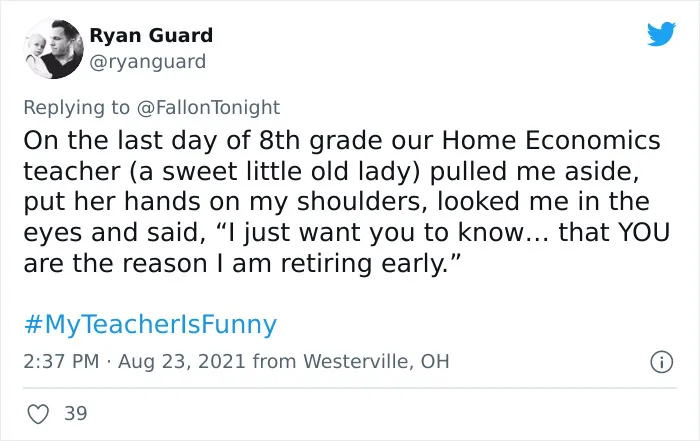 People Are Sharing Funny, Weird, And Embarrassing Stories About Their Teachers For Jimmy Fallon's Challenge (40 Pics)
