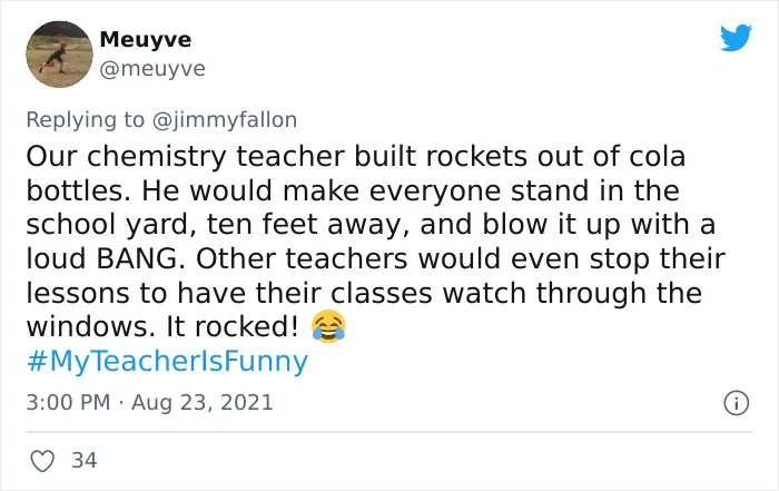 People Are Sharing Funny, Weird, And Embarrassing Stories About Their Teachers For Jimmy Fallon's Challenge (40 Pics)