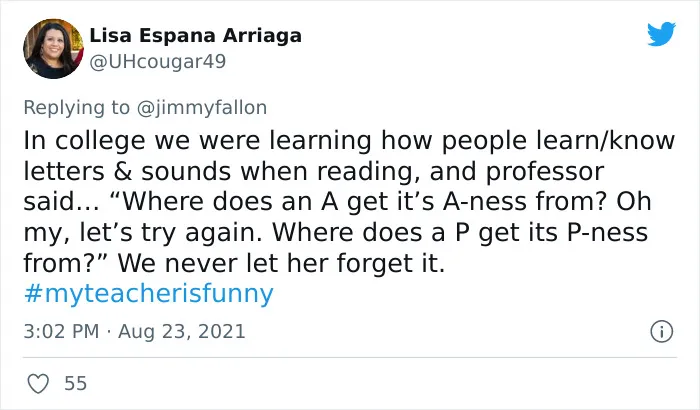 People Are Sharing Funny, Weird, And Embarrassing Stories About Their Teachers For Jimmy Fallon's Challenge (40 Pics)