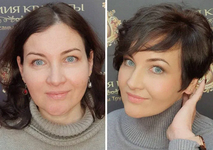 30 Mujeres pidieron a este dúo de estilistas que les «hicieran algo», pero sin saber lo que querían, y este es el resultado al estilo libre (nuevas fotos)