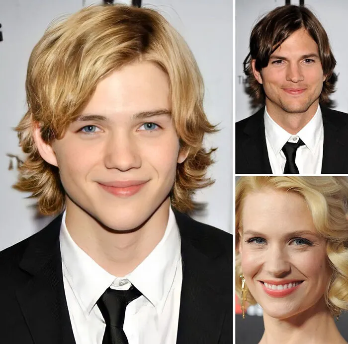 Ashton Kutcher y January Jones