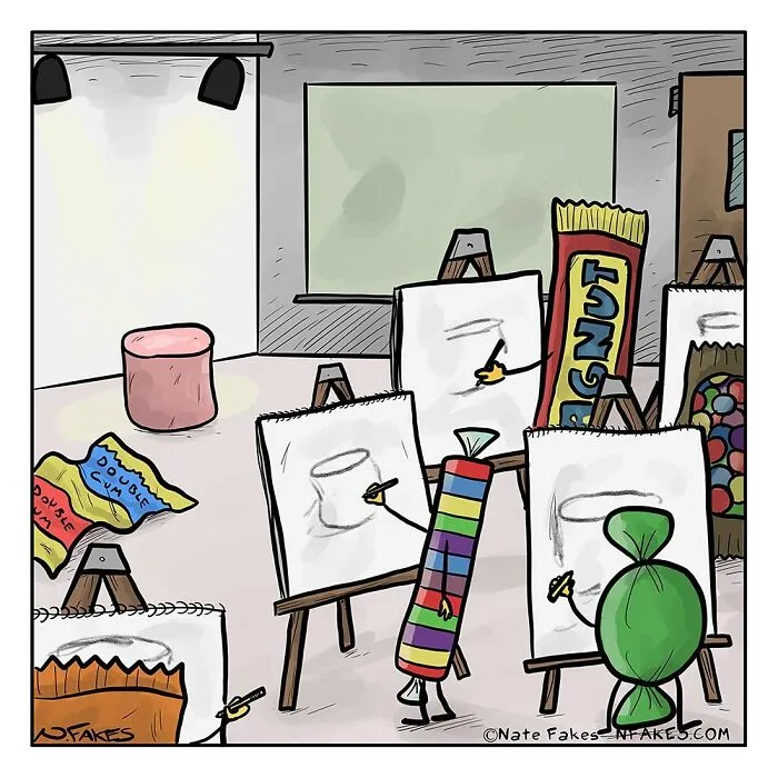 This Artist Can Tell A Joke In A Single Panel, Here Are His 40 Best Works (New Pics)