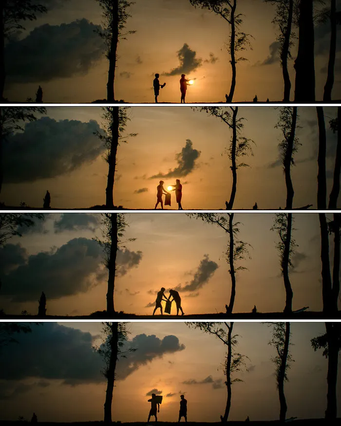 Packing The Sunset To Last For Monsoon