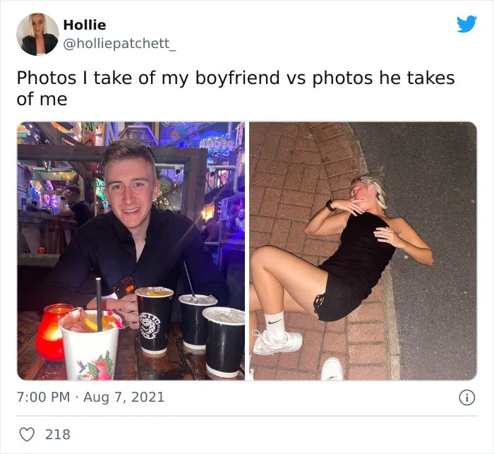 30 Of The Funniest Photos Taken By Girlfriends Vs Boyfriends