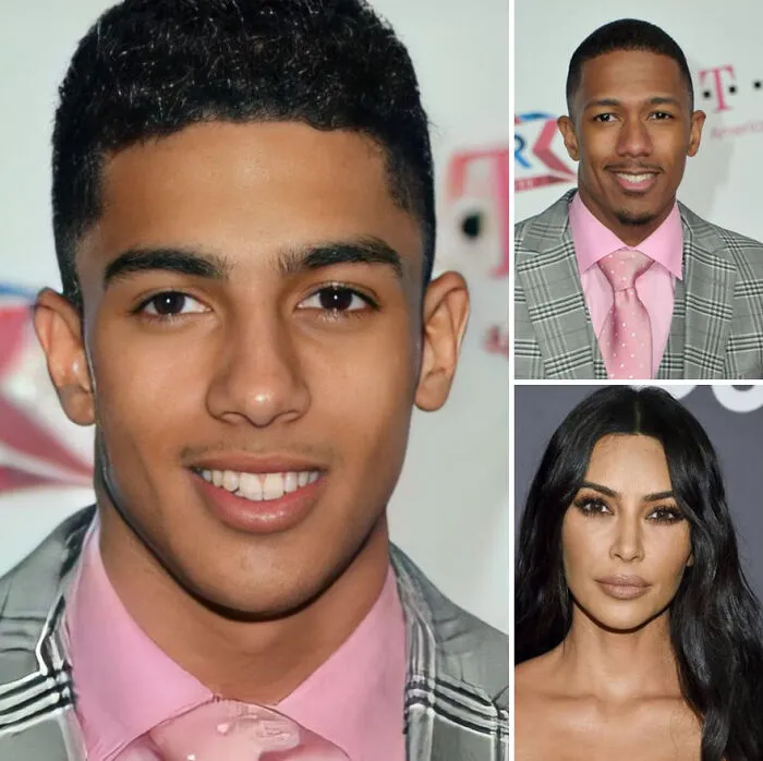 Kim Kardashian y Nick Cannon