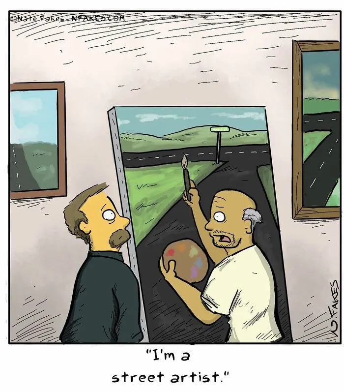 This Artist Can Tell A Joke In A Single Panel, Here Are His 40 Best Works (New Pics)