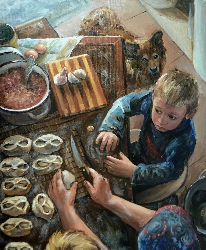 Artist Creates 100 Paintings That You Will Probably Relate To If You Grew Up In Slavic Countries