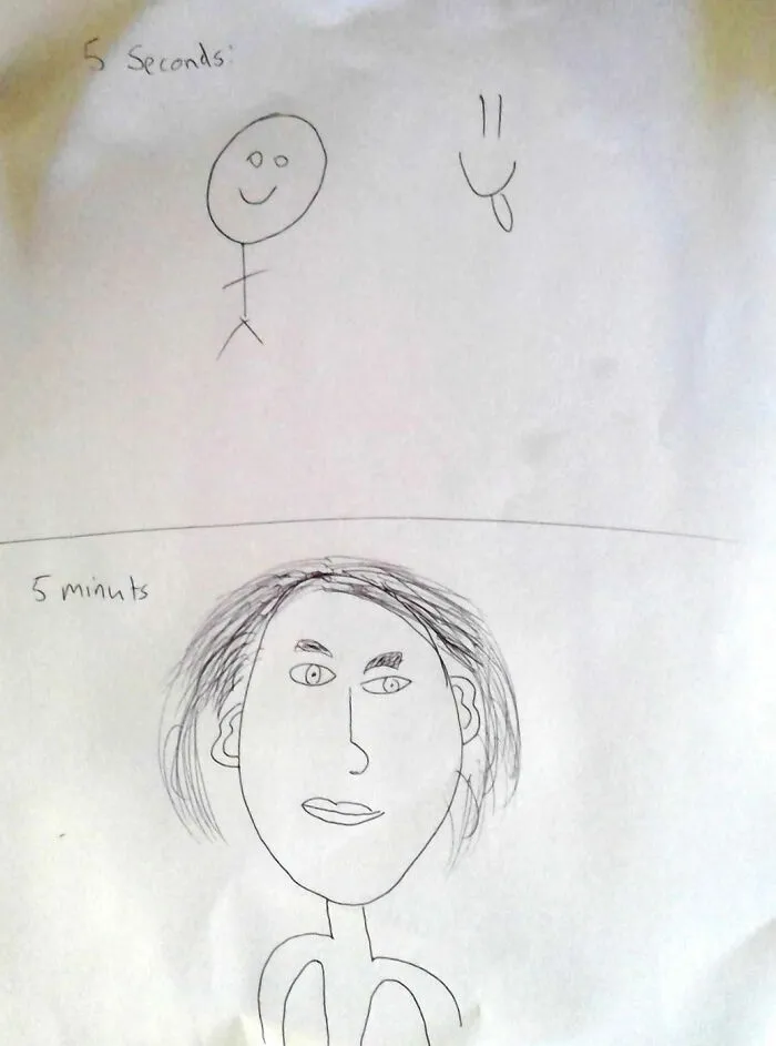 I Am Not Good At Drawing And All I Used Was A Pen
