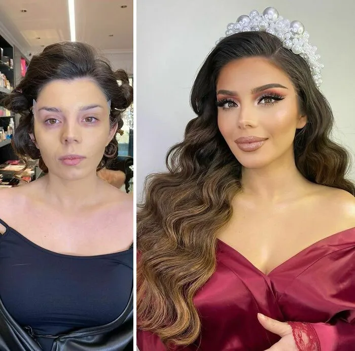 21 mujeres antes y después de ser maquilladas para su boda por Arber Bytyqi (nuevas fotos)