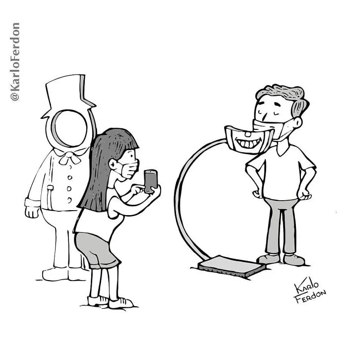 Este artista crea divertidos cómics minimalistas sin diálogo (30 nuevas imágenes)