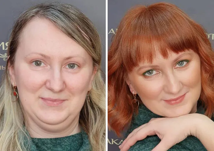 30 Women Who Were Up For A 'Blind' Makeup And Hair Transformation By This Russian Stylist Duo (New Pics)