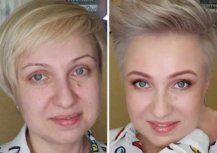 30 Women Who Were Up For A 'Blind' Makeup And Hair Transformation By This Russian Stylist Duo (New Pics)