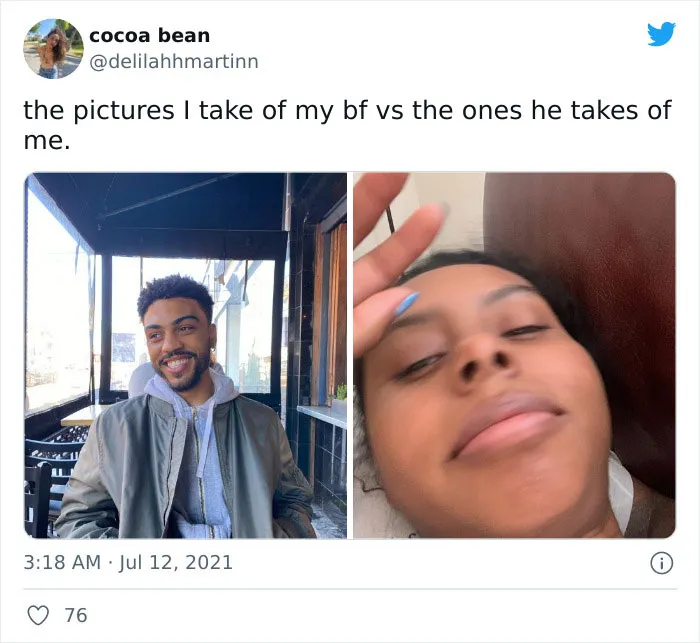 30 Of The Funniest Photos Taken By Girlfriends Vs Boyfriends