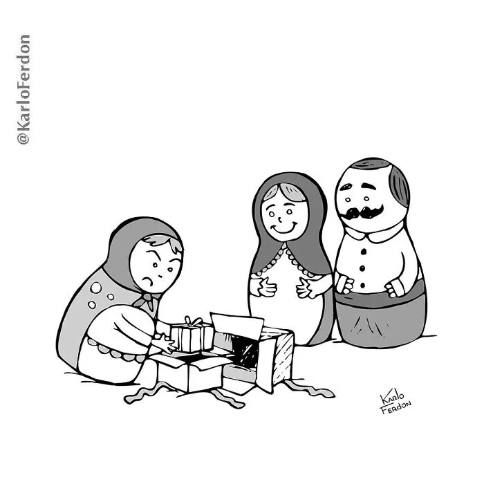 Este artista crea divertidos cómics minimalistas sin diálogo (30 nuevas imágenes)