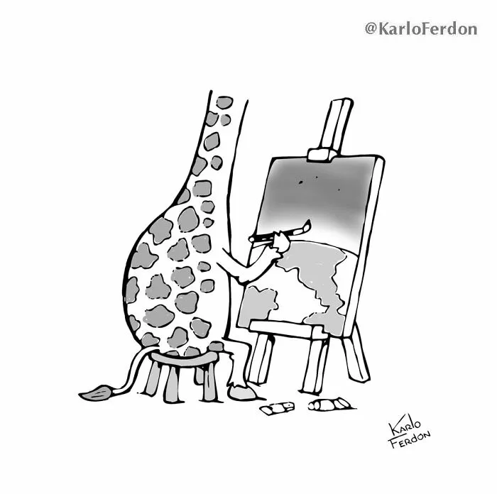 Este artista crea divertidos cómics minimalistas sin diálogo (30 nuevas imágenes)