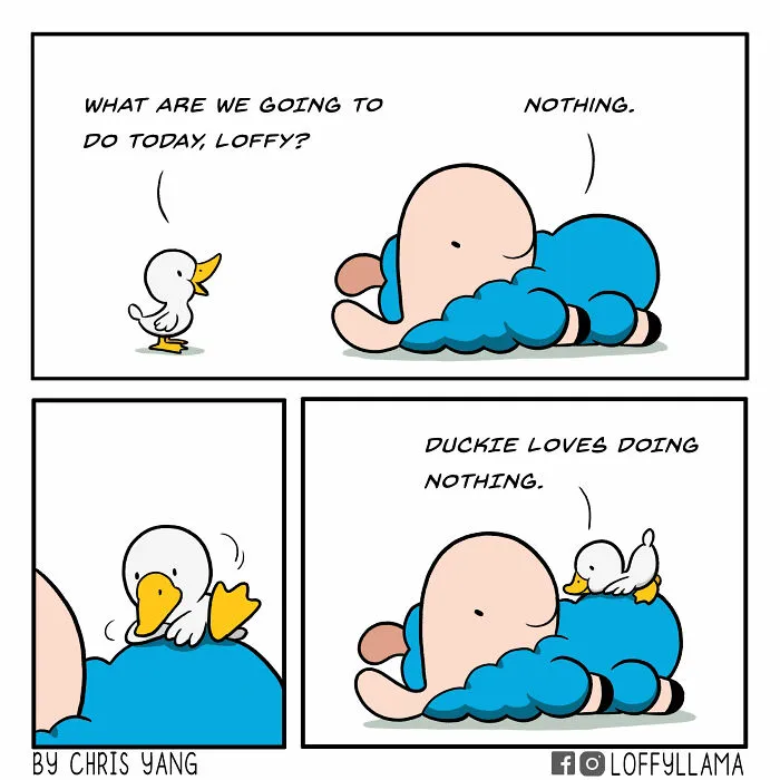 My 23 New Wholesome And Positive Comics About A Blue Llama
