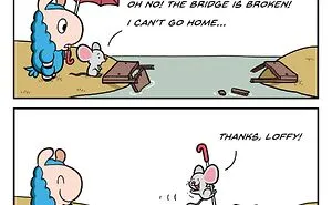 My 23 New Wholesome And Positive Comics About A Blue Llama