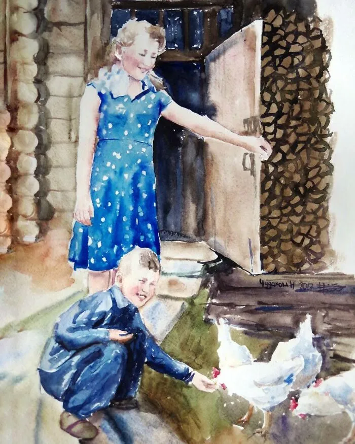 Artist Creates 100 Paintings That You Will Probably Relate To If You Grew Up In Slavic Countries