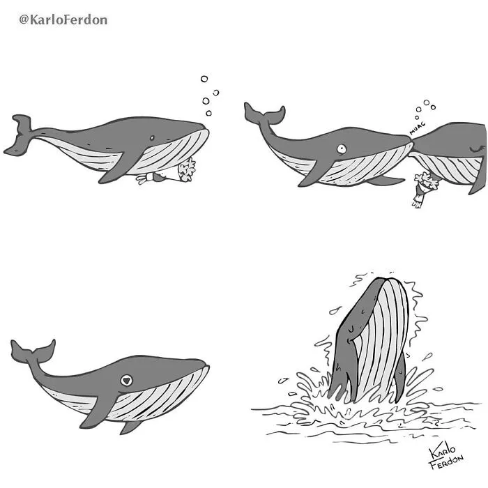 Este artista crea divertidos cómics minimalistas sin diálogo (30 nuevas imágenes)