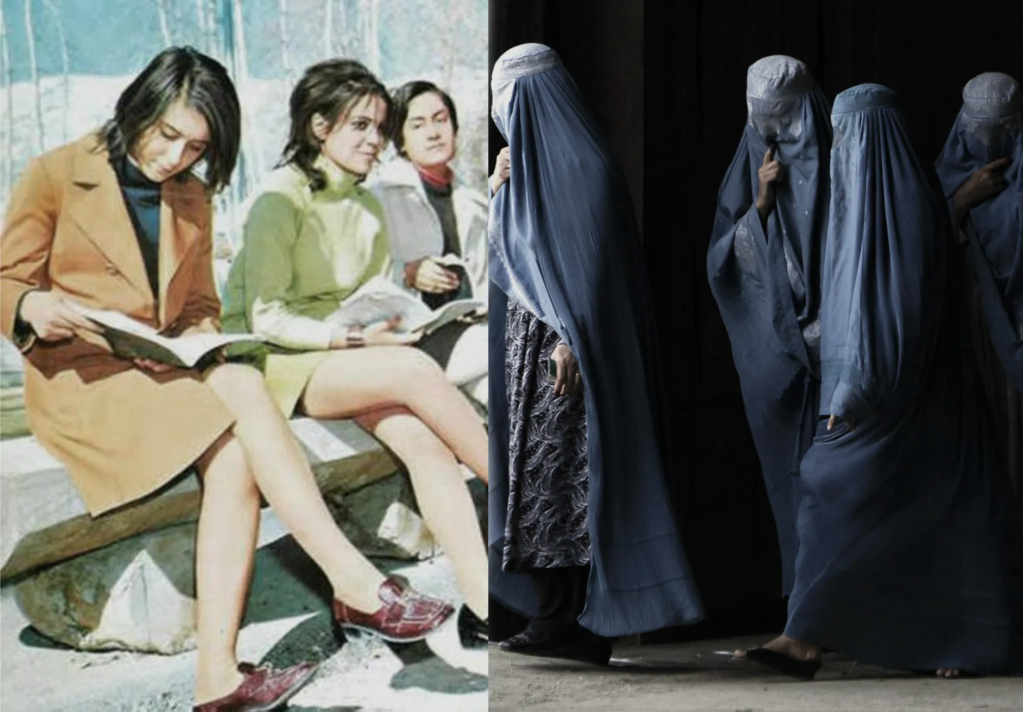 Afganistan In 1960 And In 2021