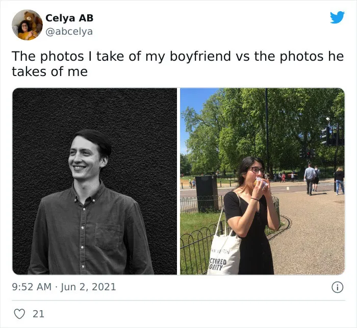 30 Of The Funniest Photos Taken By Girlfriends Vs Boyfriends
