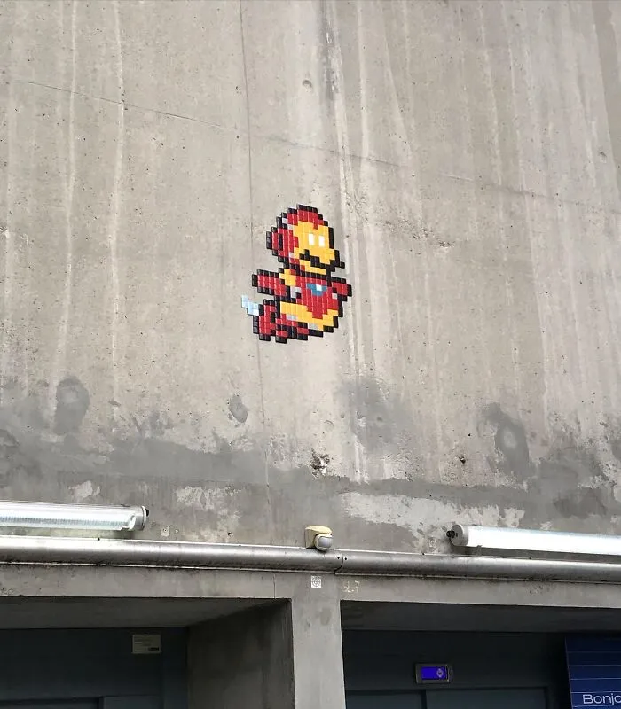 Mario X Iron Man