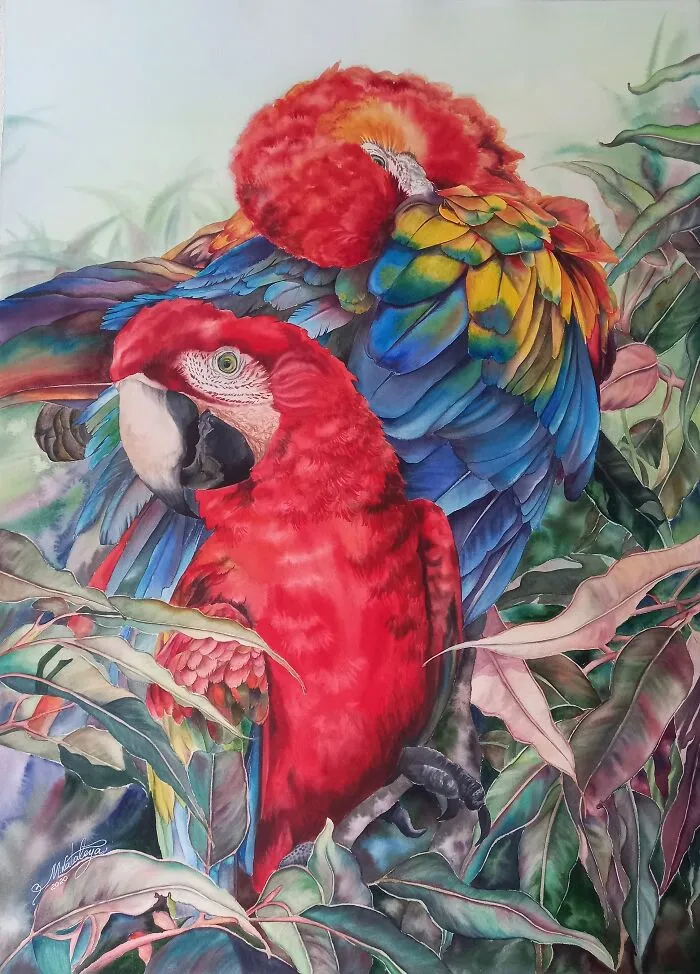 I Am Homeless Because Nature And Travels Inspire Me To Create These Paintings (46 Pics)