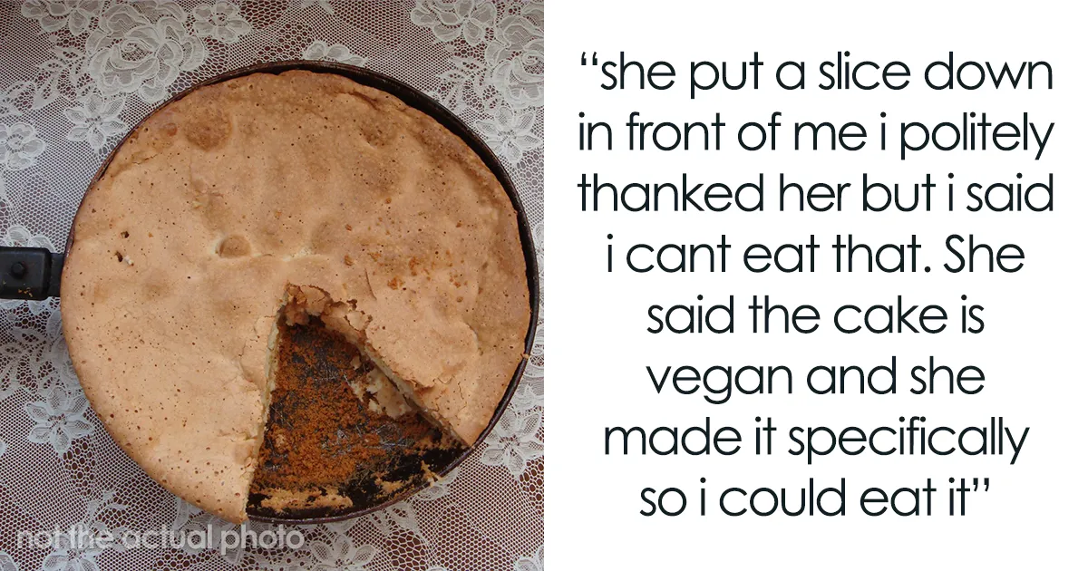 Woman Makes Fun Of Her Vegan Co-Worker, Gets Upset When She Refuses To Try Her "Vegan" Cake