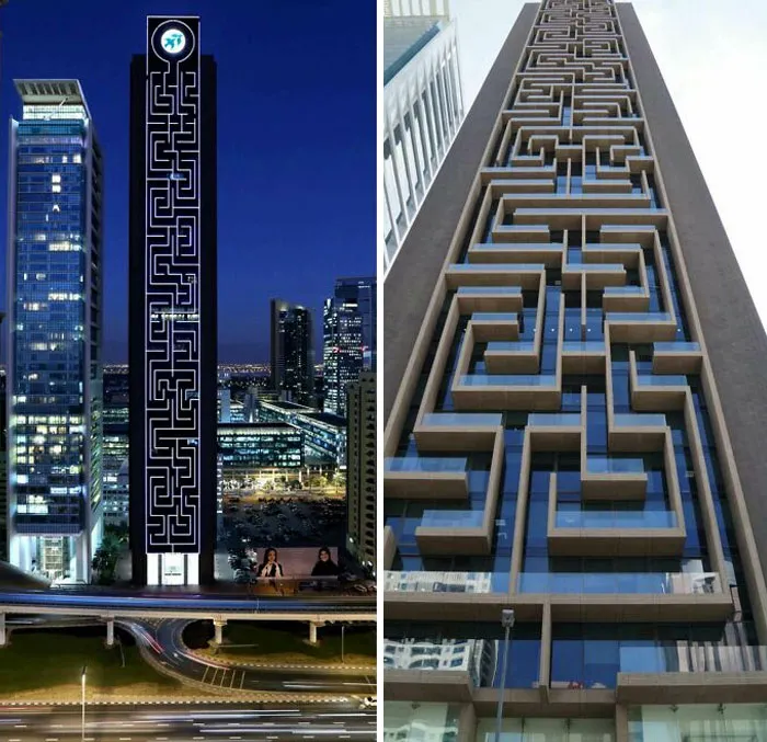 The Maze Tower, Dubai, Uae